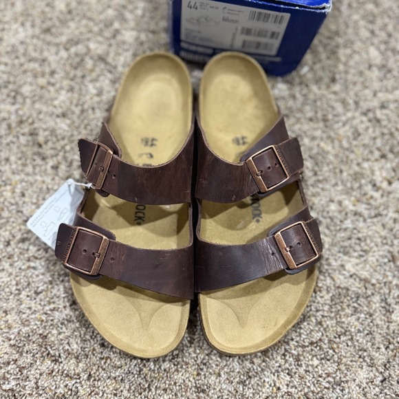 Birkenstock Arizona Oiled Habana EU 44 (Men 11) 0052531 NEW - Picture 2 of 5